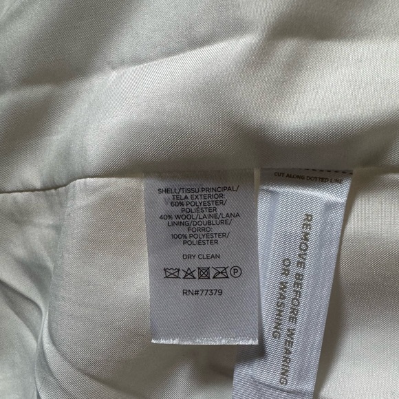 Ann Taylor Double Breasted Coat, Size Extra Small, Great Condition. - Picture 6 of 6